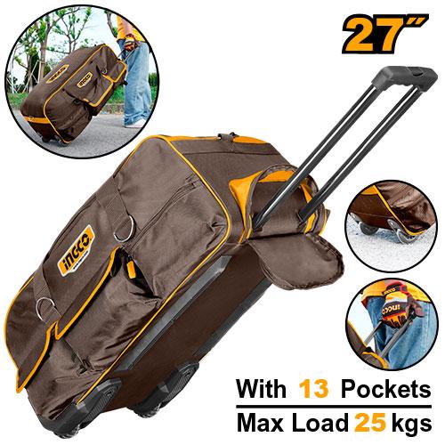 Ingco 27 inch Wheeled Tool Bag | HRRTB2715 Ingco